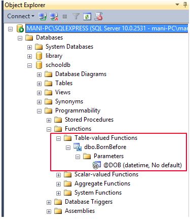آموزش ایجاد تابع در SQL Server